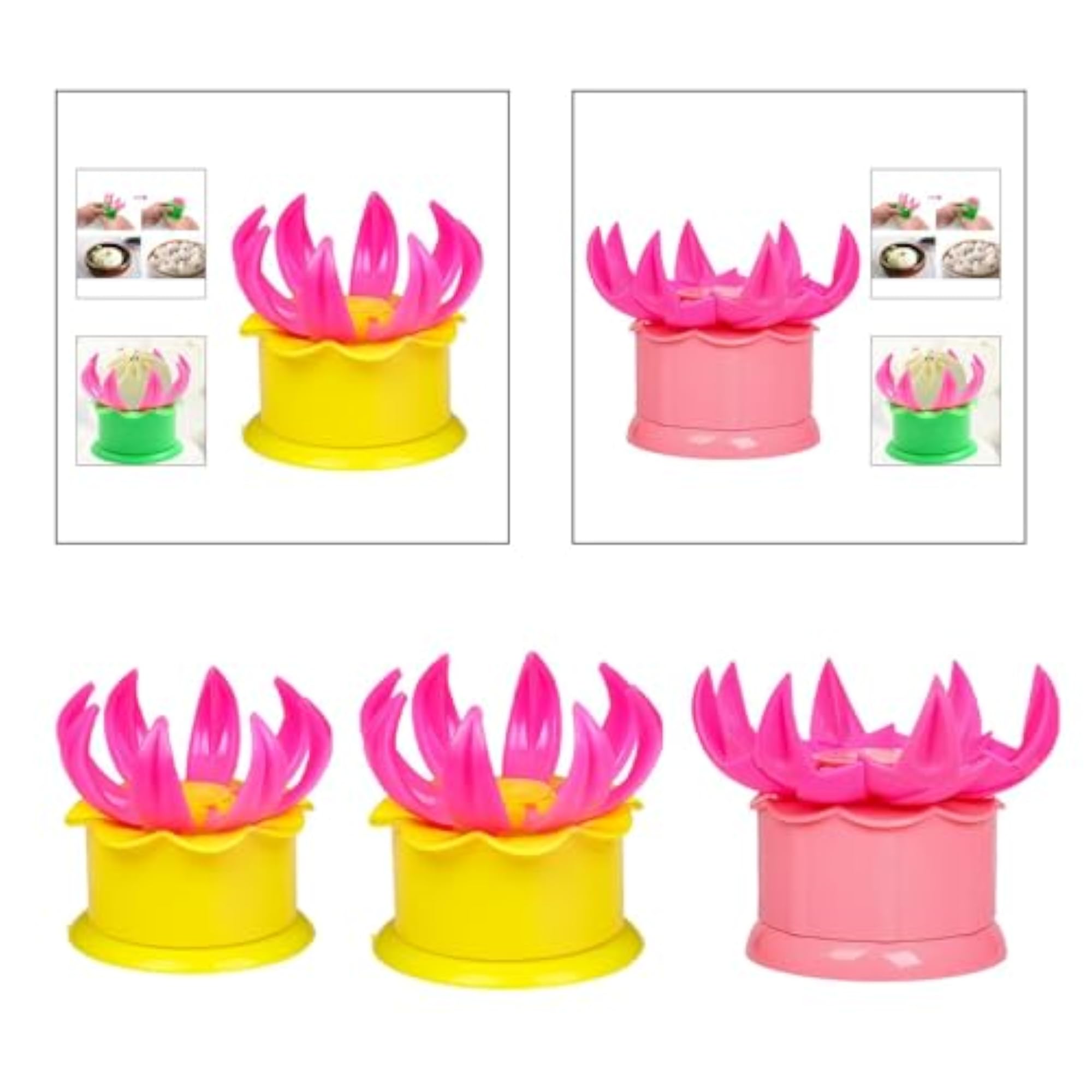 Buns Maker Pastry Cooking Tool, Small Yellow